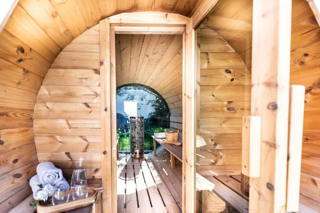 Exklusives Design-Apartment & Sauna Warngau Ngoại thất bức ảnh